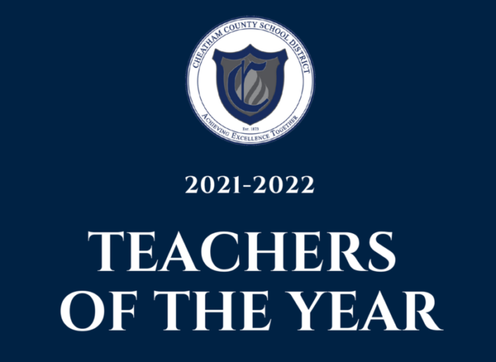 Teachers Of The Year Announced