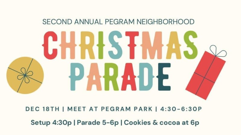 pegram neighborhood christmas parade