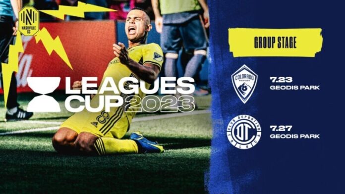Nashville Soccer Club to Host Both Matches of the 2023 Leagues Cup Group Stage at GEODIS Park