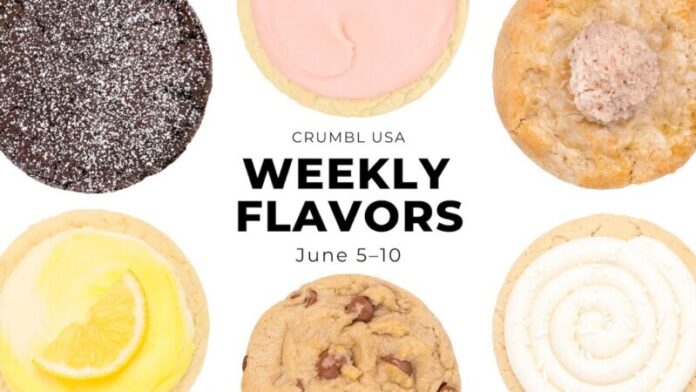 Crumbl Cookie Weekly Menu Through June 10, 2023