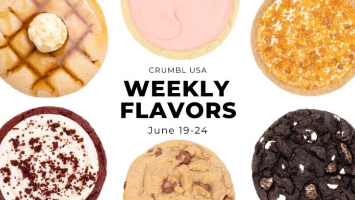 Crumbl Cookie Weekly Menu Through June 24, 2023