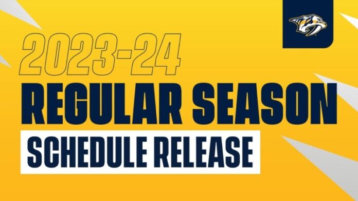 Predators Announce 2023-24 Season Schedule