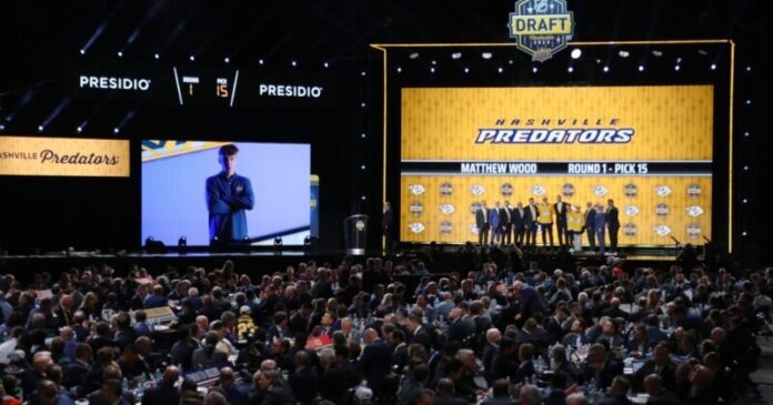 Second Day of Draft Continues Thursday; Predators Own 11 More Picks