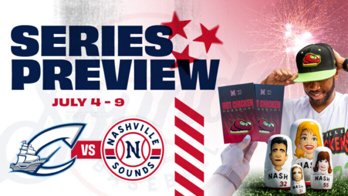Sounds Return Home For Independence Day, Six-Game Series Against Guardians Affiliate