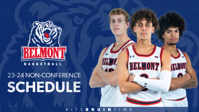 belmont mens basketball schedule