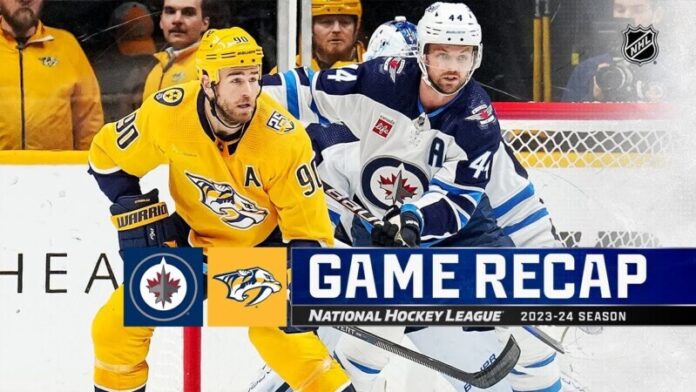 Predators Beat Jets, 3-2, in Fifth Straight Win