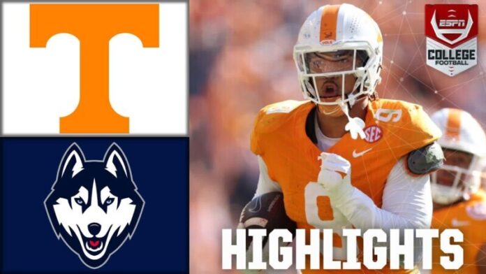 Vols Celebrate Homecoming By Routing UConn 59-3