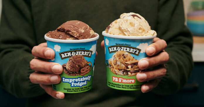 Ben & Jerry's new PB S’more, a riff on the classic campfire dessert, and Impretzively Fudged, a flawless showcase of chocolate and pretzel, are the perfect salty and sweet pair inspired by chocolate bark.
