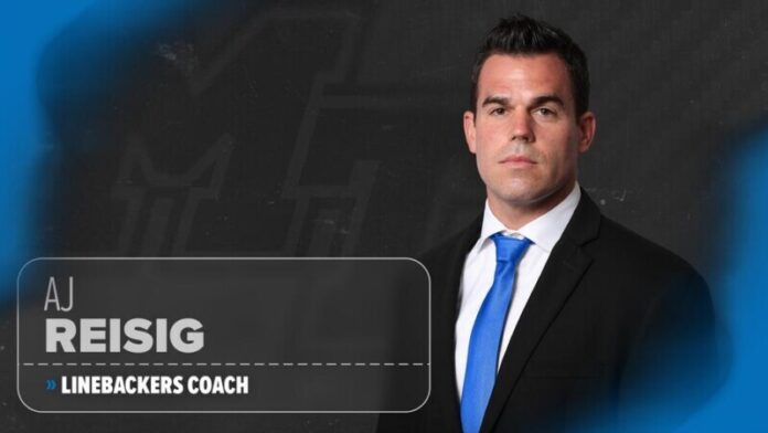 Reisig-tabbed-by-Mason-as-linebackers-coach Reisig tabbed by Mason as linebackers coach