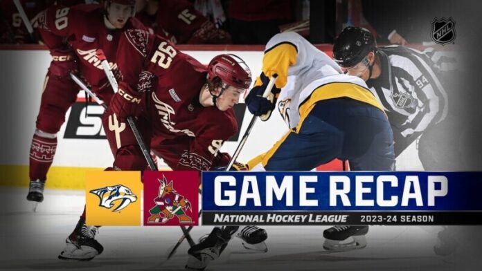 Roman Josi Sets Franchise Record as Predators Fall to Coyotes