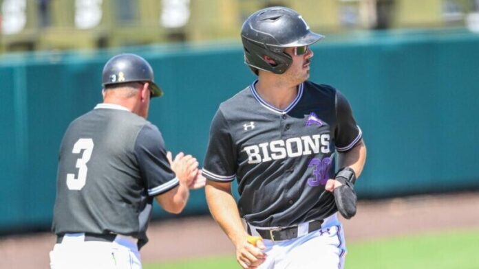 Baseball Routs Lions in Series Clinching Victory Saturday