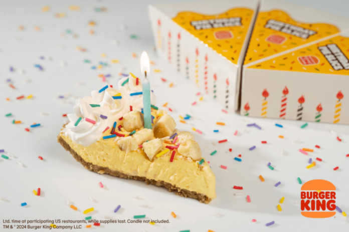 Burger King® Celebrates 70 Years With a New Birthday Pie Dessert and a Week Full of Delicious Deals