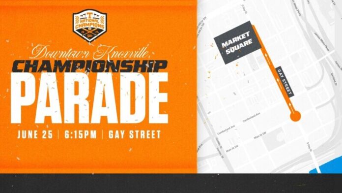 Tennessee National Championship Celebration Parade Set for Tuesday