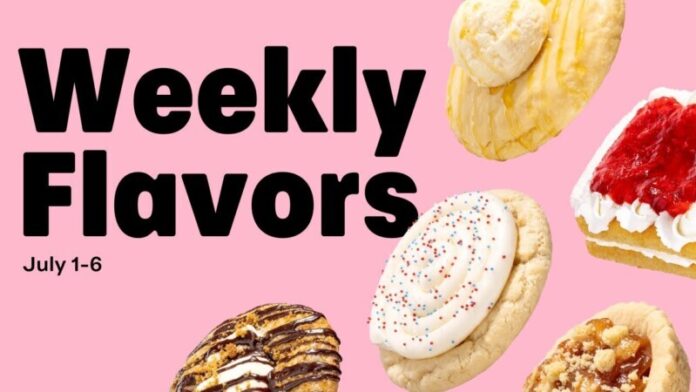 Crumbl-Cookies-Weekly-Menu-Through-July-6-2024 Photo by Crumbl Cookies via YouTube