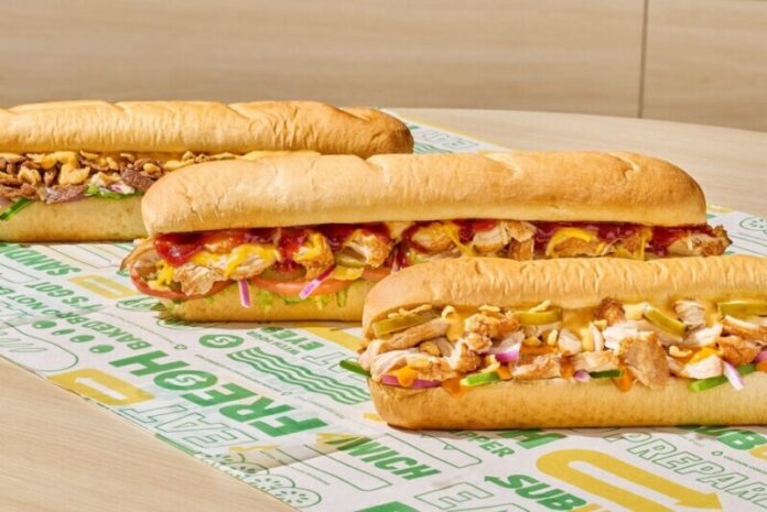 Cheesy Garlic Steak, Honey Mustard BBQ Chicken and Spicy Nacho Chicken join the Subway Series menu, each featuring bold new ingredients and returning fan favorites.