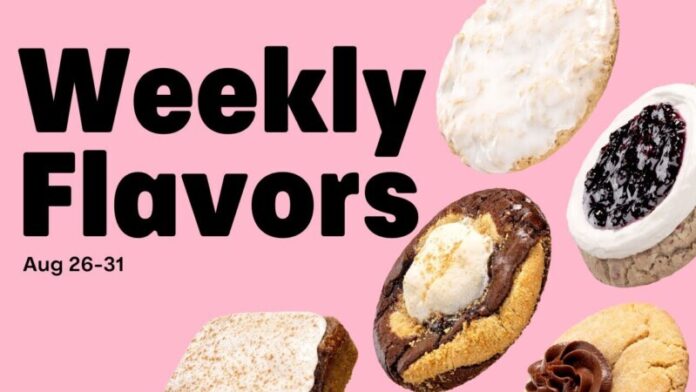 Crumbl Weekly Menu Through August 31, 2024