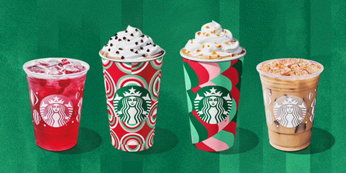 Starbucks holiday menu returns with festive new refreshers & food, beginning Nov.7