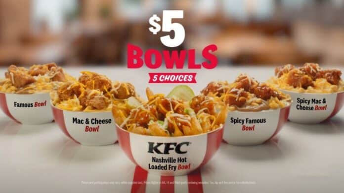 KFC bowls