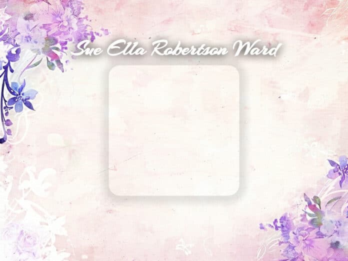 Sue Ella Robertson Ward Obit