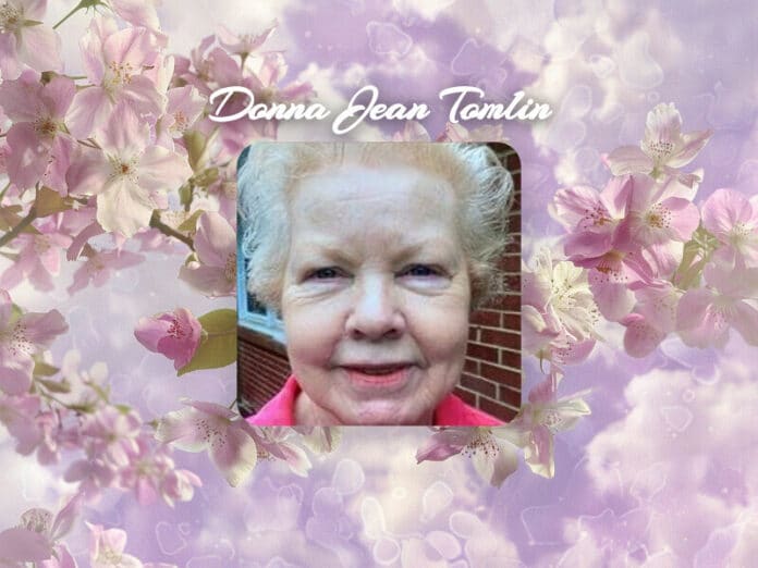 Donna Jean Tomlin Obit