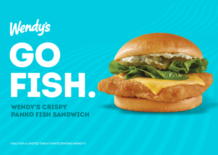 Wendy’s Fish Sandwich is available now through Sunday, April 20, 2025