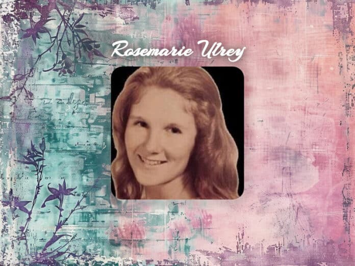 Rosemarie Ulrey Obituary Rosemarie Ulrey Obit