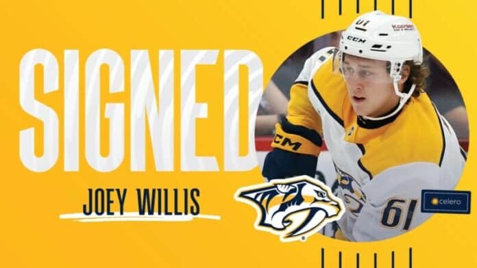 joey-willis Forward Has Recorded 44 Points (21g-23) in 38 Contests for the OHL’s Saginaw Spirit and Kingston Frontenacs This Season