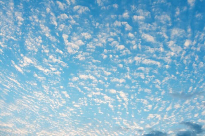 Sunny day cloudscape