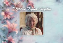 Mildred Miles Hampton Obit