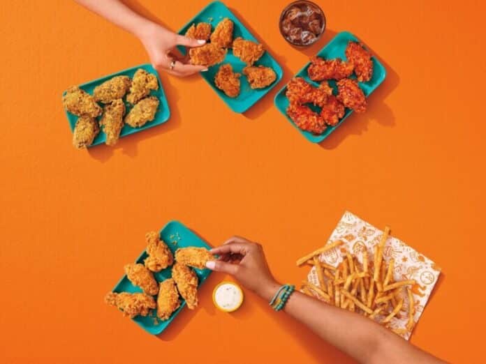 Group Shot – Ghost Pepper Dry Rub Wings – Lemon Pepper Dry Rub Wings – Sweet 'N Spicy