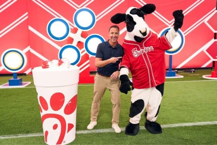 Chick-fil-A- Owner-Operator Andrew Allman Play it Forward host, Chick-fil-A local Owner-Operator, Andrew Allman