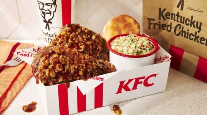 KFCs-Big-Comeback-Continues-with-More-Iconic-Throwbacks KFC’s comeback era continues with the return of fan favorite Original Honey BBQ* and $3.99 pricing for its Classic Chicken Sandwich**