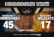 Vanderbilt Dominates Kentucky 45-17 in Nashville Dores Soar on Senior Day