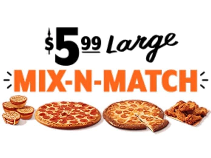 little Caesars mix n match
