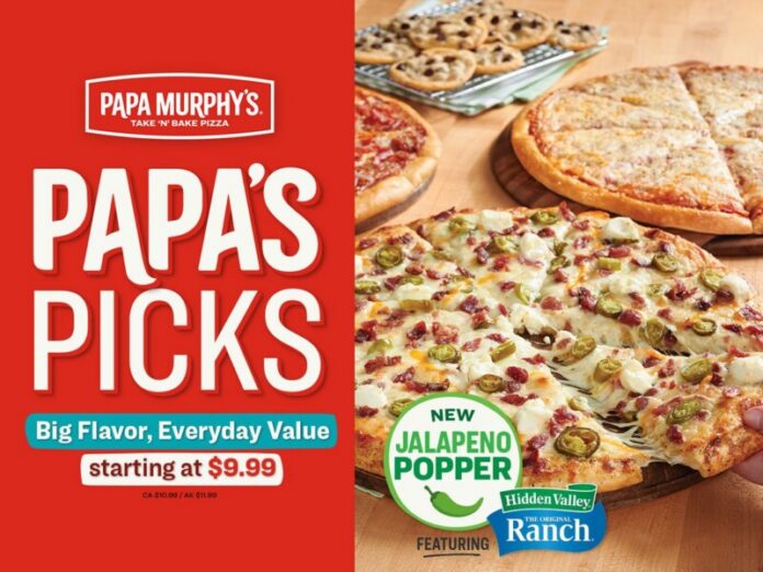 A crave-forward, flavor-packed pizza joins Papa Murphy’s everyday take-n-bake value lineup, offering bold taste at a great price for a limited time.