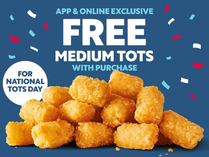 sonic free tots