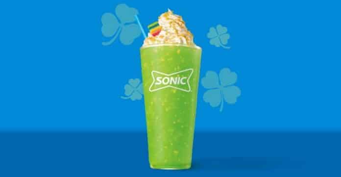 SONIC Goes Boldly Sour with the New SONIC Sour Shamrock Slush for St. Patrick’s Day