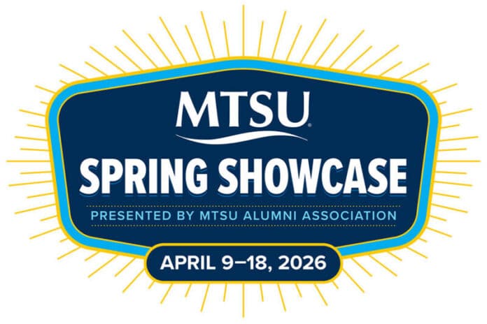 Alum Spring Showcase advance 2026 graphic
