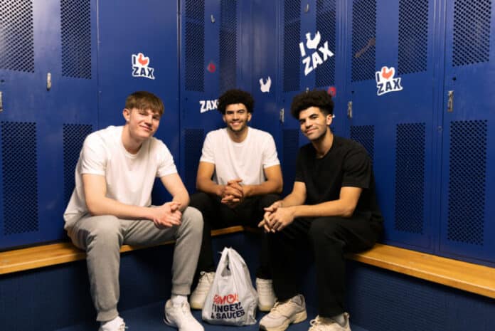 ZAXBYS Nik Khamenia and Cameron Boozer and Cayden Boozer Zaxbys Transfer Portal Launch Video Featuring Cameron Boozer, Cayden Boozer and Nik Khamenia