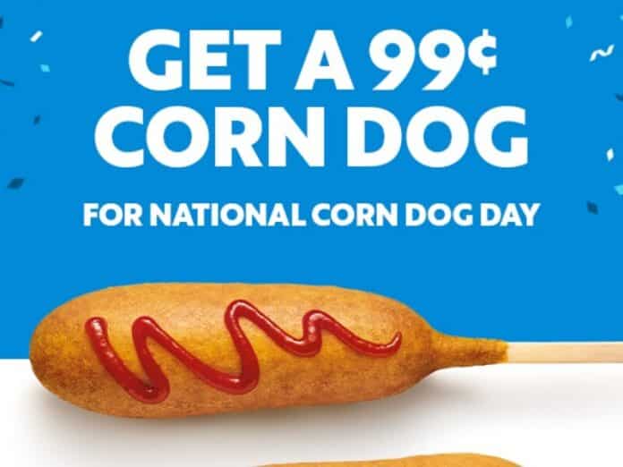 sonic national corn dog day