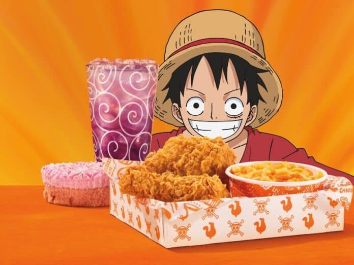 Popeyes x ONE PIECE Anime Collaboration Launches With Limited-Time Menu