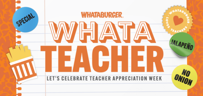 whataburger free breakfast teachers Celebrating our local teachers with Whataburger