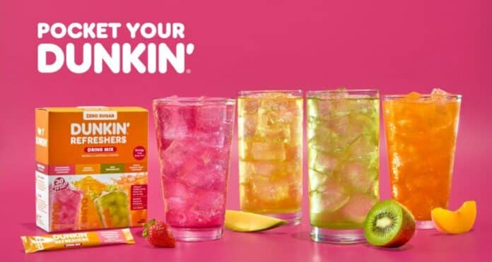 Dunkin’® and Jel Sert Bring Dunkin’ Refreshers to a Pocket-Sized Stick Format with Singles To Go!