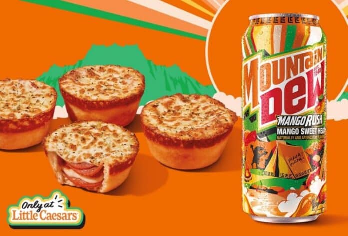 Little Caesars® and Mountain Dew® Announce the Return of Exclusive Flavor: Mountain Dew® Mango Rush Nationwide Starting May 18