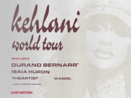 The Kehlaini World Tour Announces Stop in Nashville