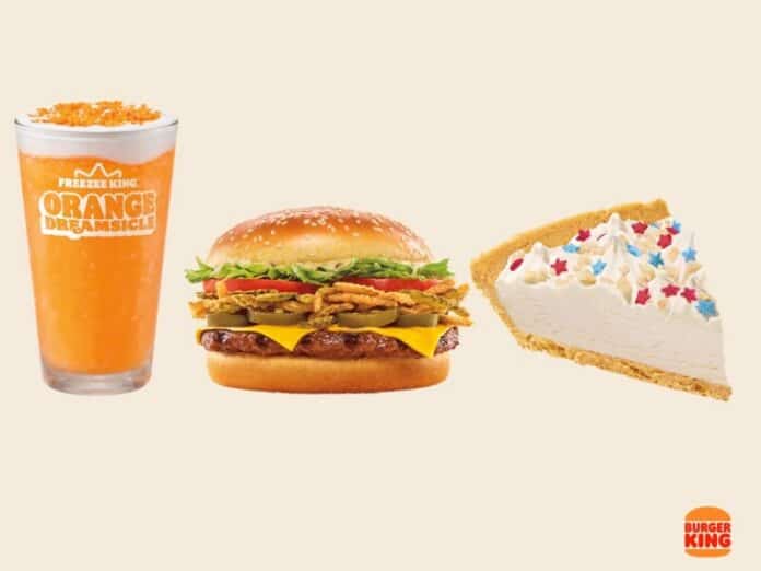 burger King summer menu burger King summer menu