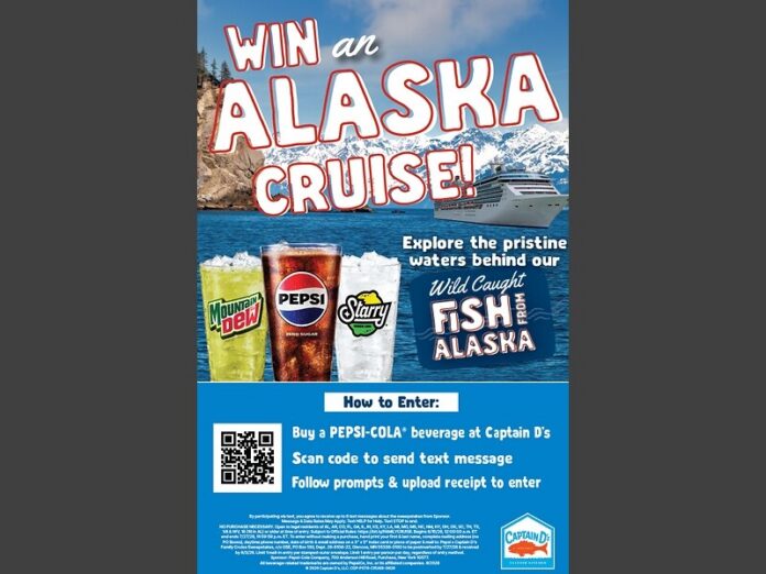 captain d Alaska cruise sweepstakes