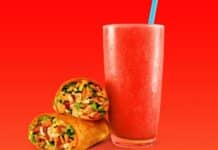 Tropical Smoothie Cafe Launches Spicy Tiki Torch Wrap The Tiki Torch Wrap delivers layers of heat and texture that are perfectly balanced by the refreshing taste of a smoothie.