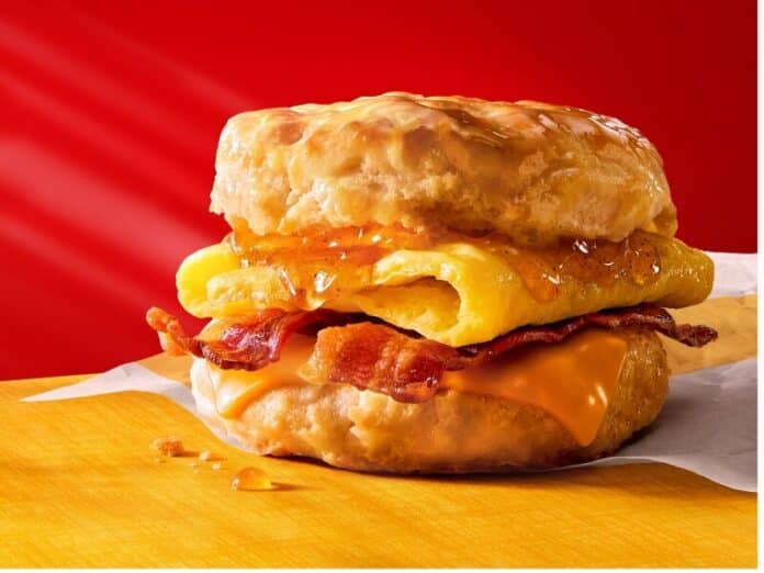 Honey Brown Butter BEC Biscuit