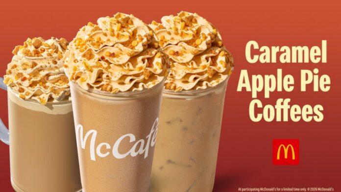 McDonald's Caramel Apple Pie Coffee Is Here for Fall